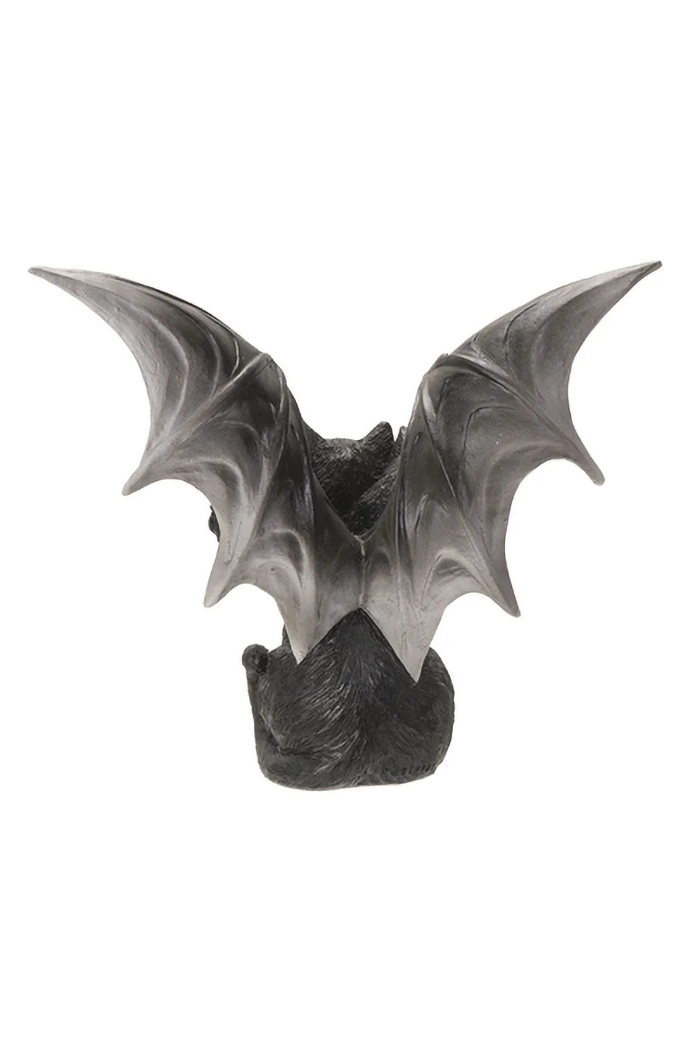 Triple Headed Winged Cat Statue - Image 3