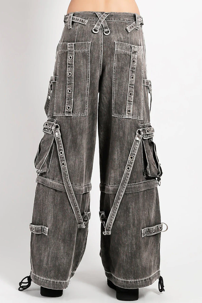 Tripp NYC Denim Power Street Pants [FOG WASH] - Image 8