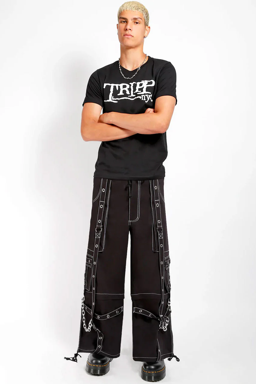 Tripp NYC Freedom Pants [Black/White] - Image 4