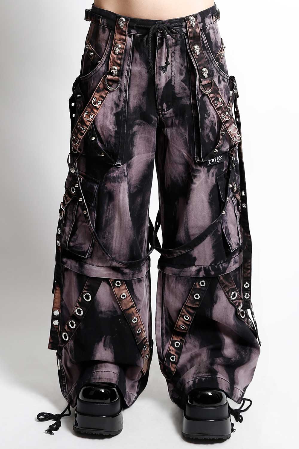 Tripp NYC Grunge Goth Storm Wash Pants - Image 9