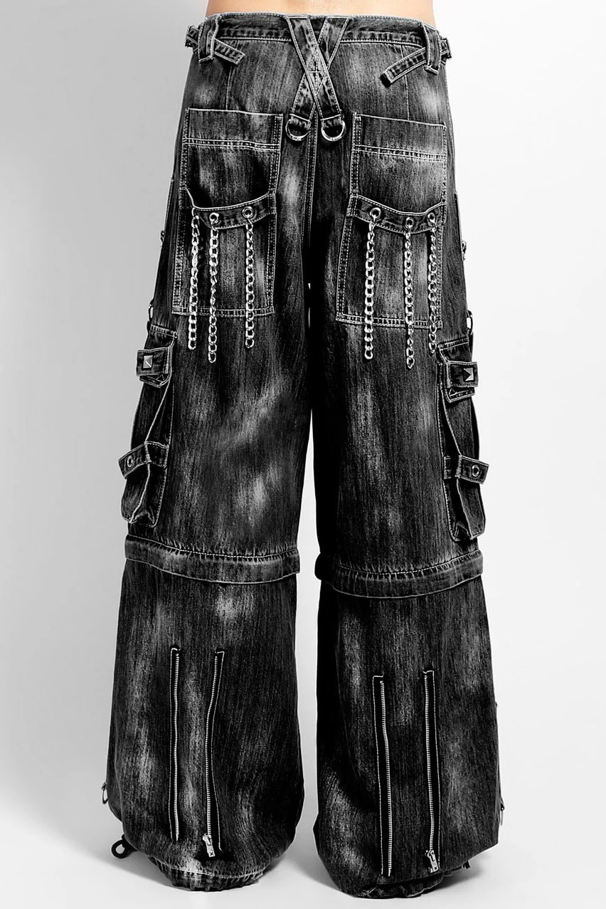 Tripp NYC Lock Up Denim Pants [Storm Wash] - Image 3