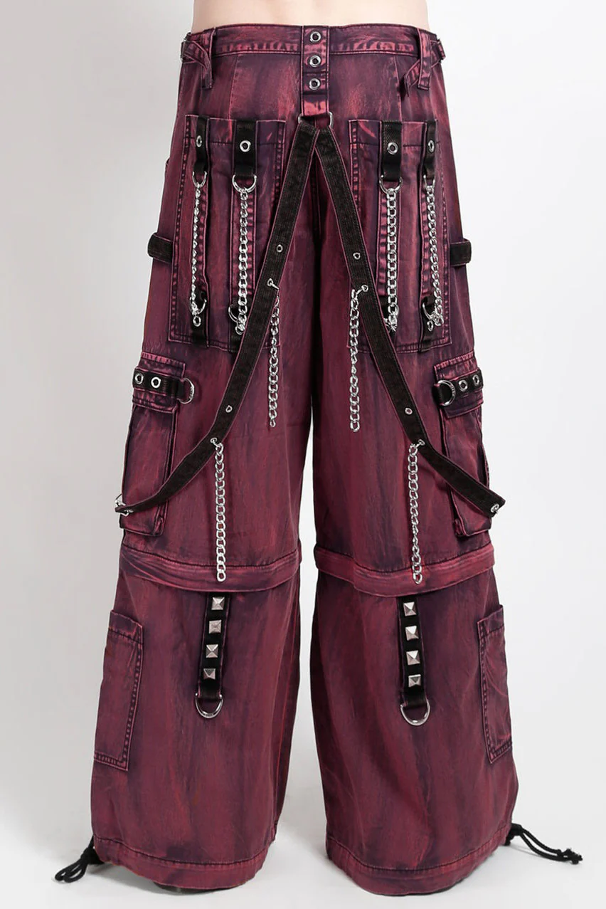 Tripp NYC Mega Haze Wash Pants [Purple/Bleach] - Image 4