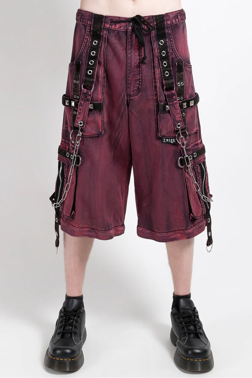 Tripp NYC Mega Haze Wash Pants [Purple/Bleach] - Image 5