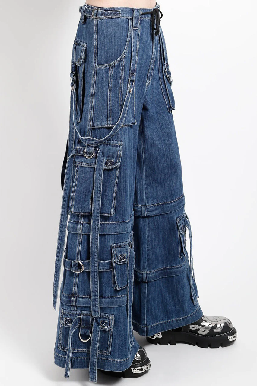 Tripp NYC Ring Strap Pants [Indigo Denim] - Image 2