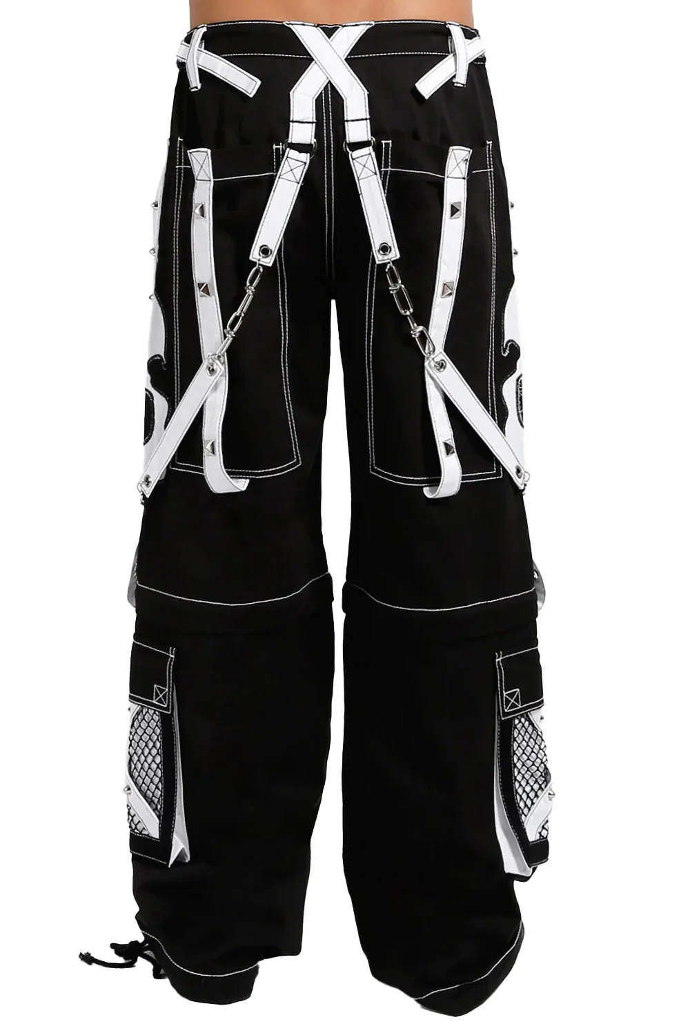 Tripp NYC Scare Darkstreet Pants [BLACK/WHITE] - Image 4