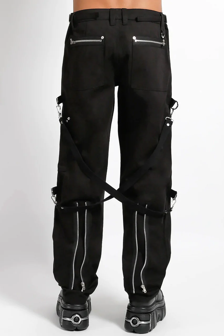 Tripp NYC Skate Punk Bondage Pants [Black] - Image 4