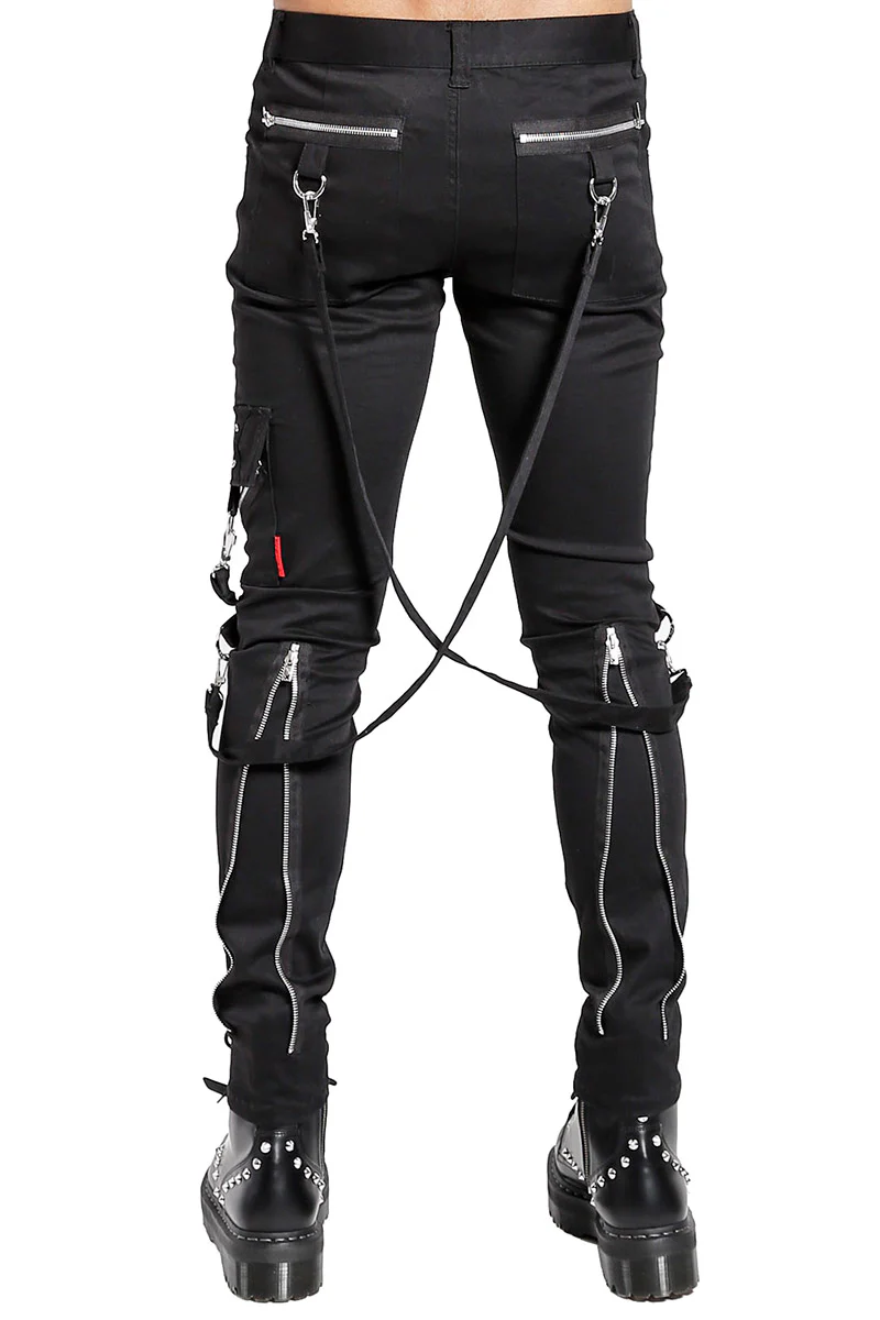 Tripp NYC Straight-Leg Bondage Pants [Black] - Image 3