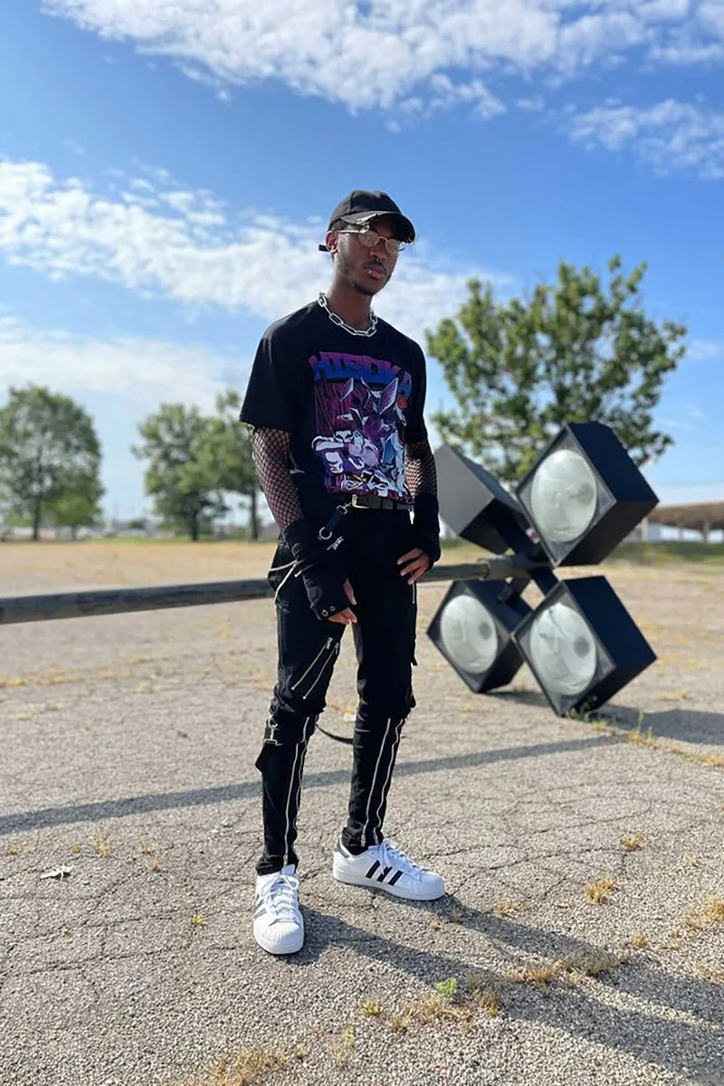 Tripp NYC Straight-Leg Bondage Pants [Black] - Image 5