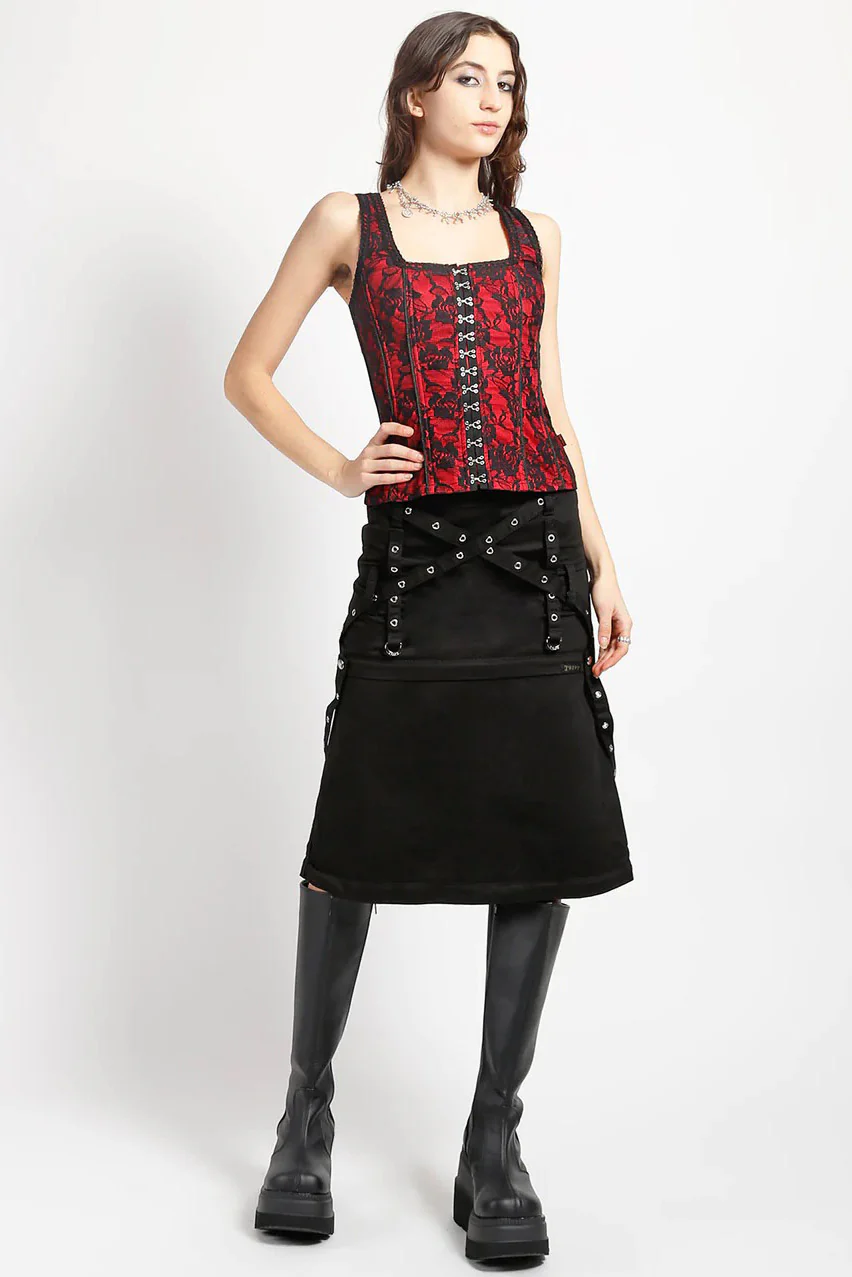 Tripp NYC Triple Zip Off Skirt - Image 6