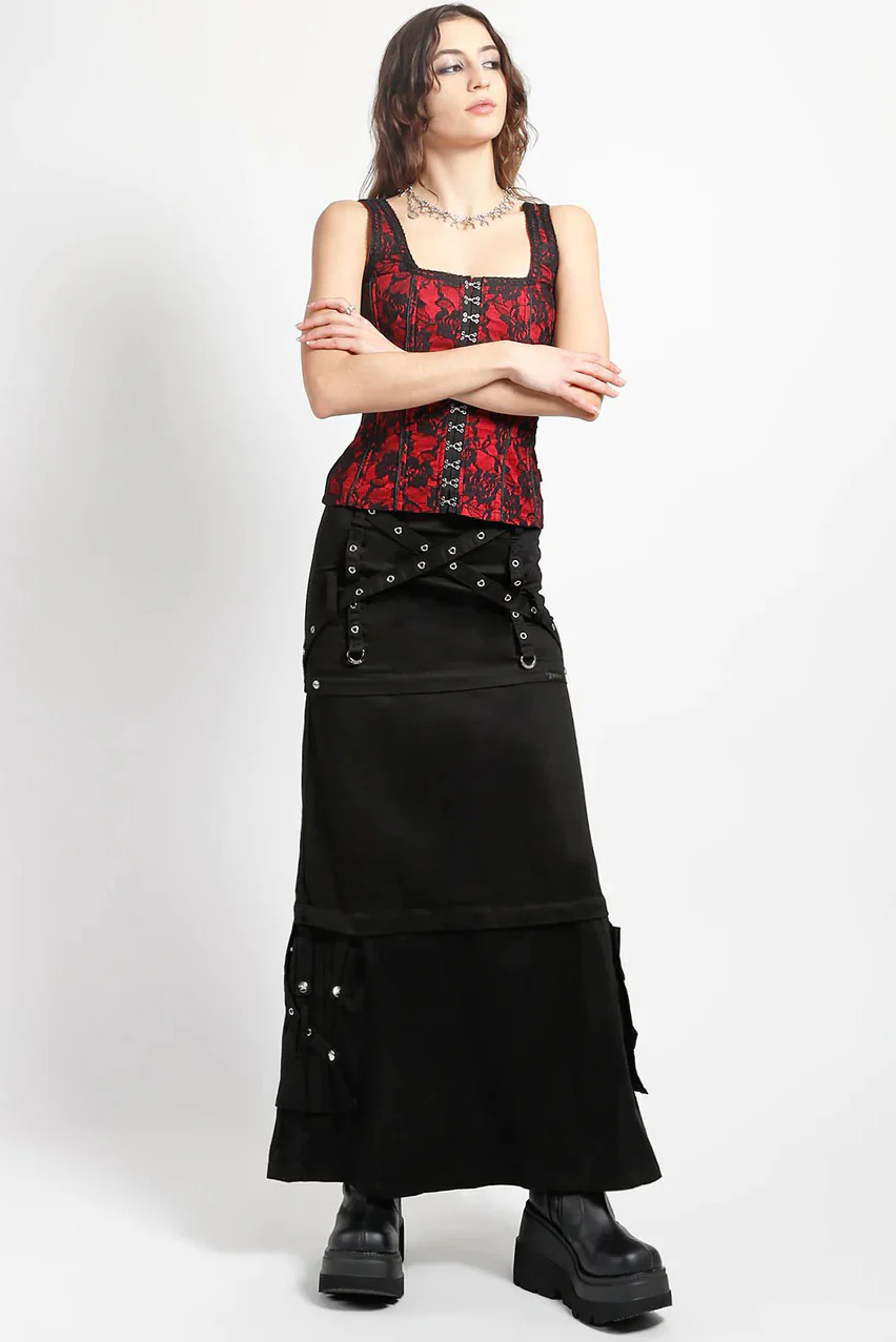 Tripp NYC Triple Zip Off Skirt - Image 7