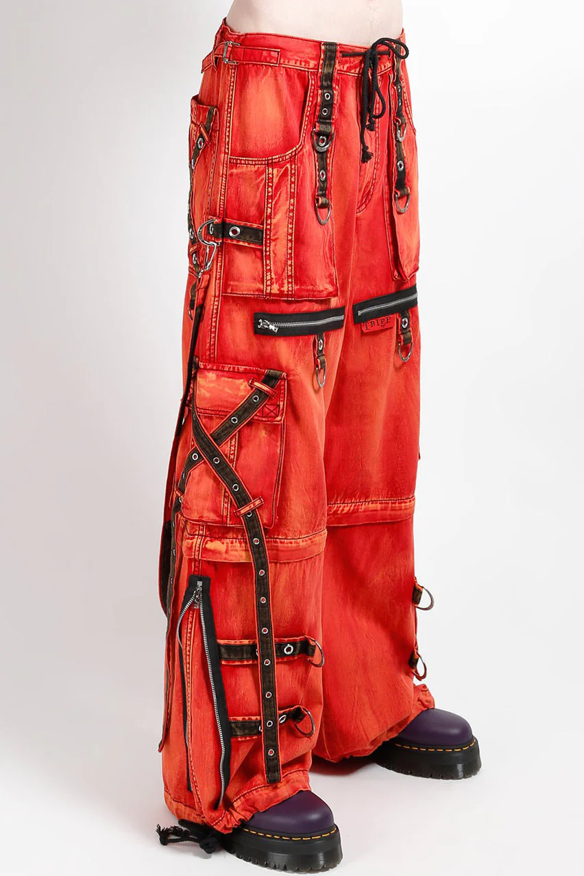 Tripp NYC X-Strap Zip Off Pants [Fire Wash] - Image 2