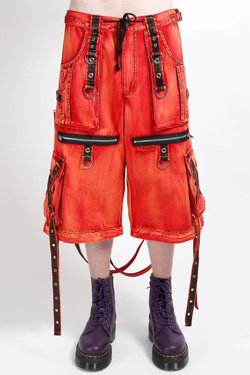 Tripp NYC X-Strap Zip Off Pants [Fire Wash] - Image 4