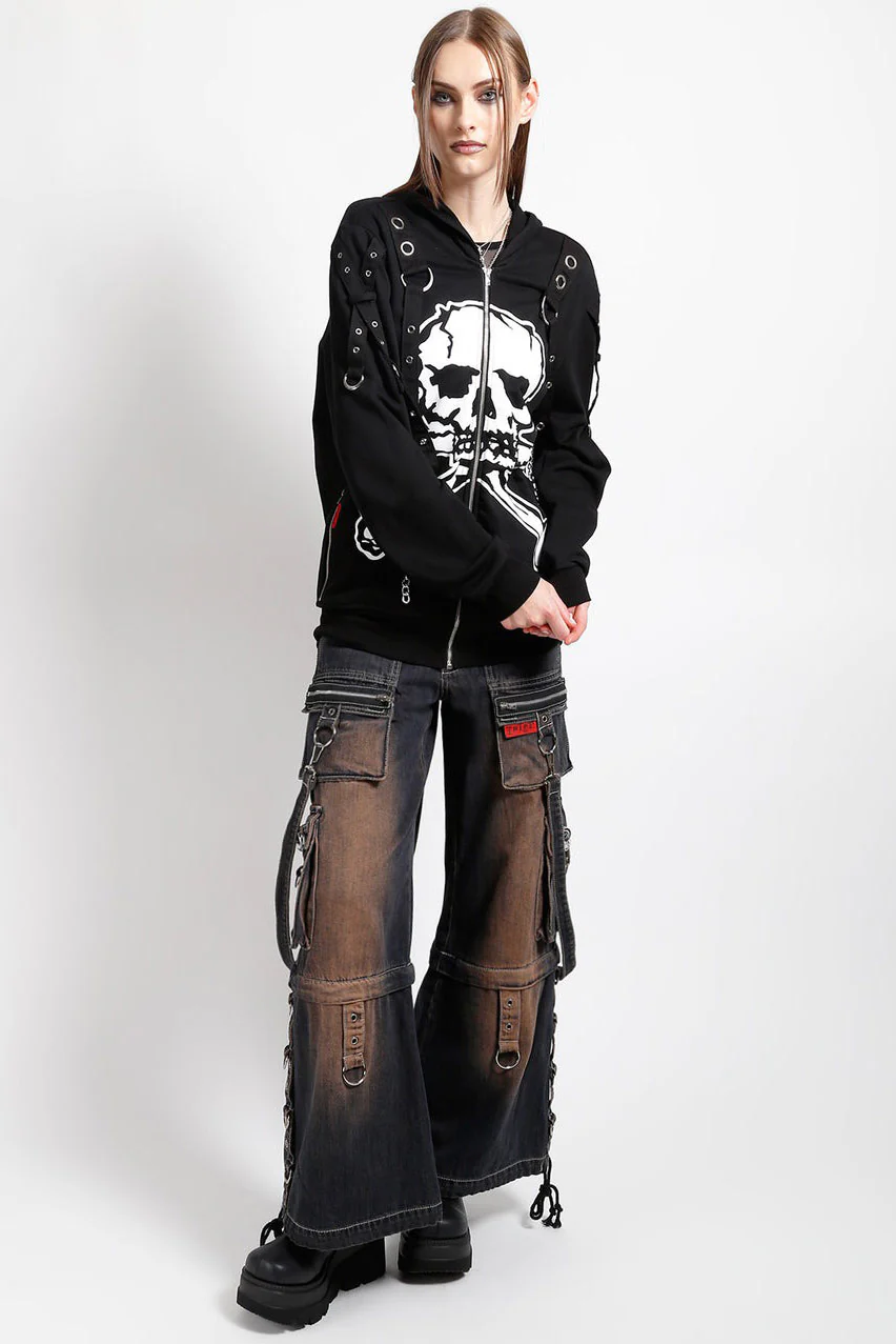 Tripp NYC Zip Lock Pants [Dirty Wash Blue Denim] - Image 11