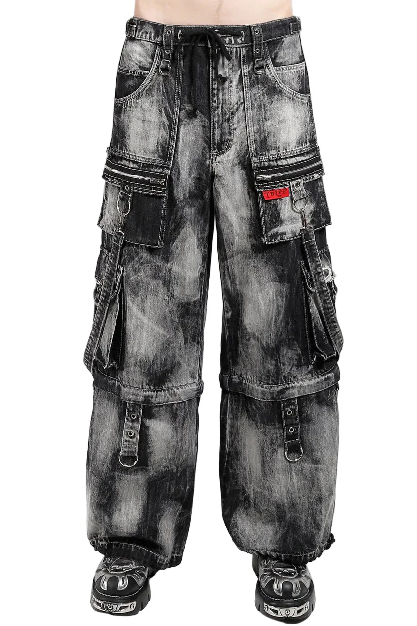 Tripp NYC Zip Lock Storm Wash Pants [Black Denim]