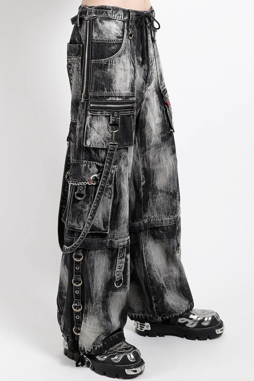 Tripp NYC Zip Lock Storm Wash Pants [Black Denim] - Image 2