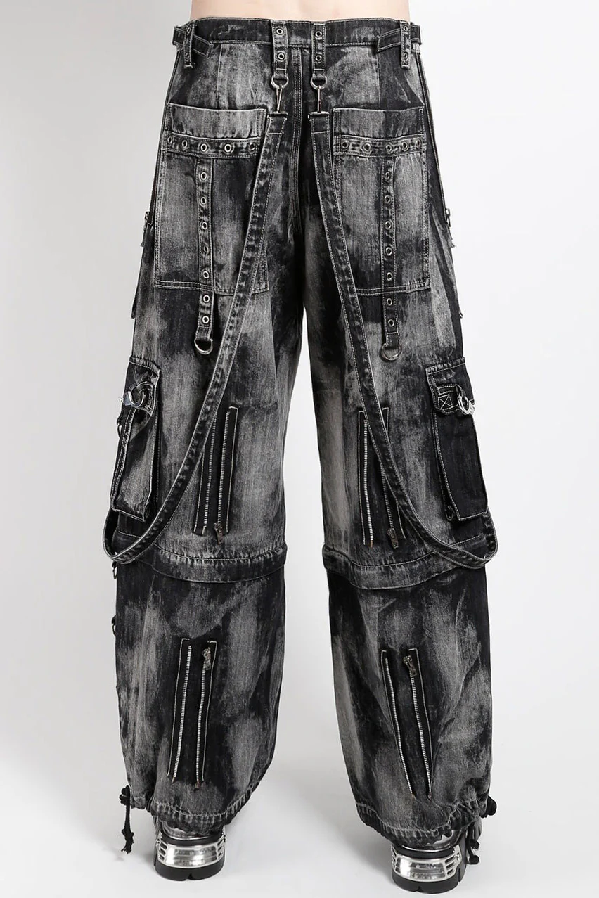 Tripp NYC Zip Lock Storm Wash Pants [Black Denim] - Image 3