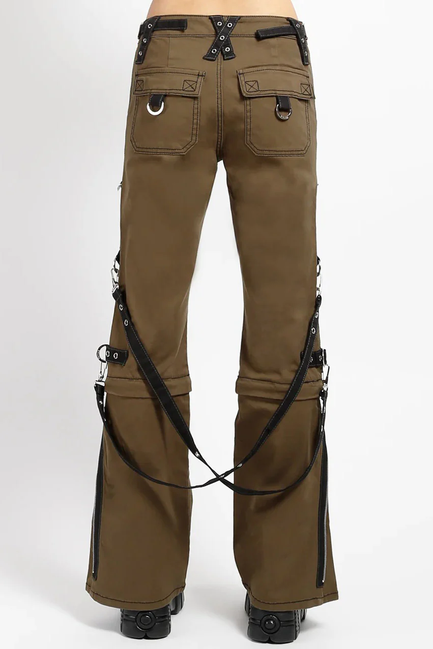 Tripp NYC Zip Militia Pants [ARMY GREEN] - Image 3