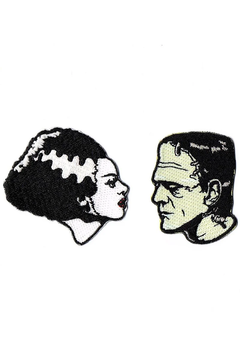 True Love's Dead Kiss Bride & Frank Patch Set [Glows in the Dark] - Image 2