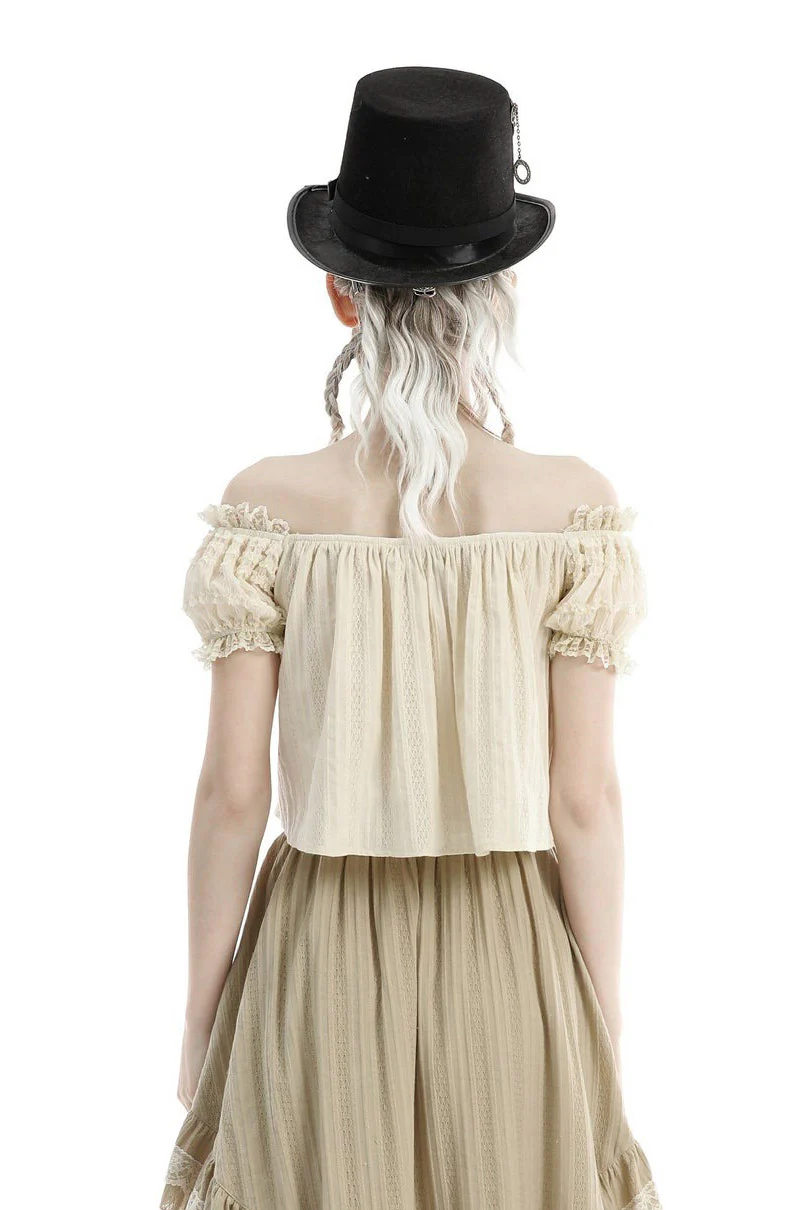 Vintage Witch Off the Shoulder Top - Image 3