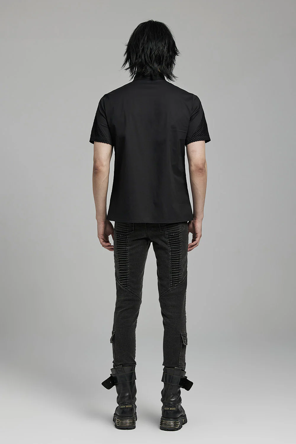 Undead Safety Pin Button Up Shirt - Image 5