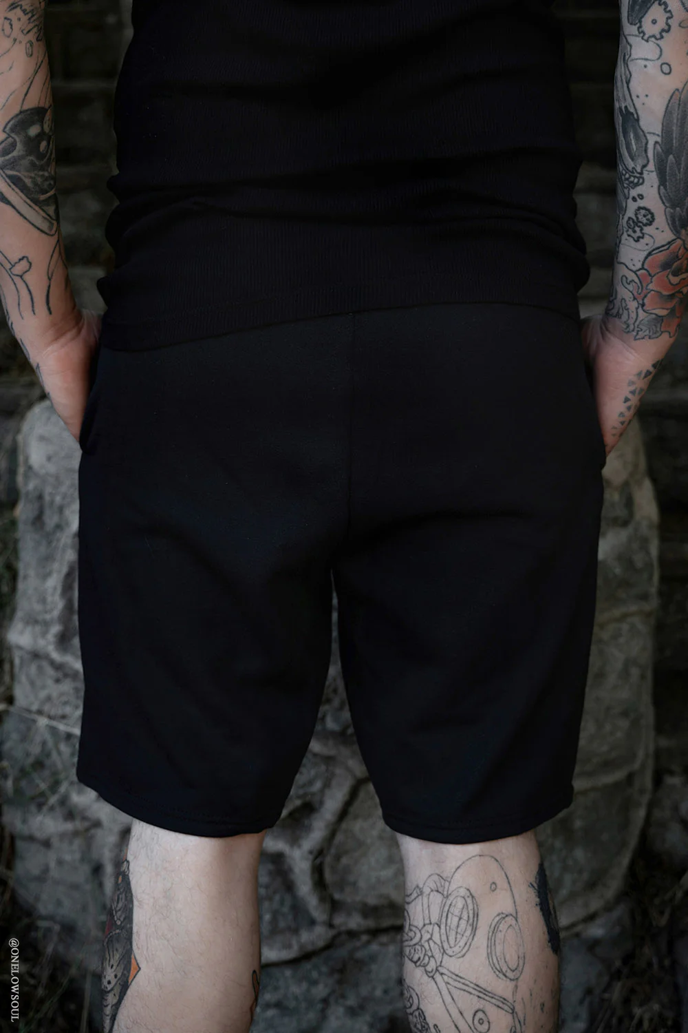 Vampire Castle Sweat Shorts [Unisex] - Image 7