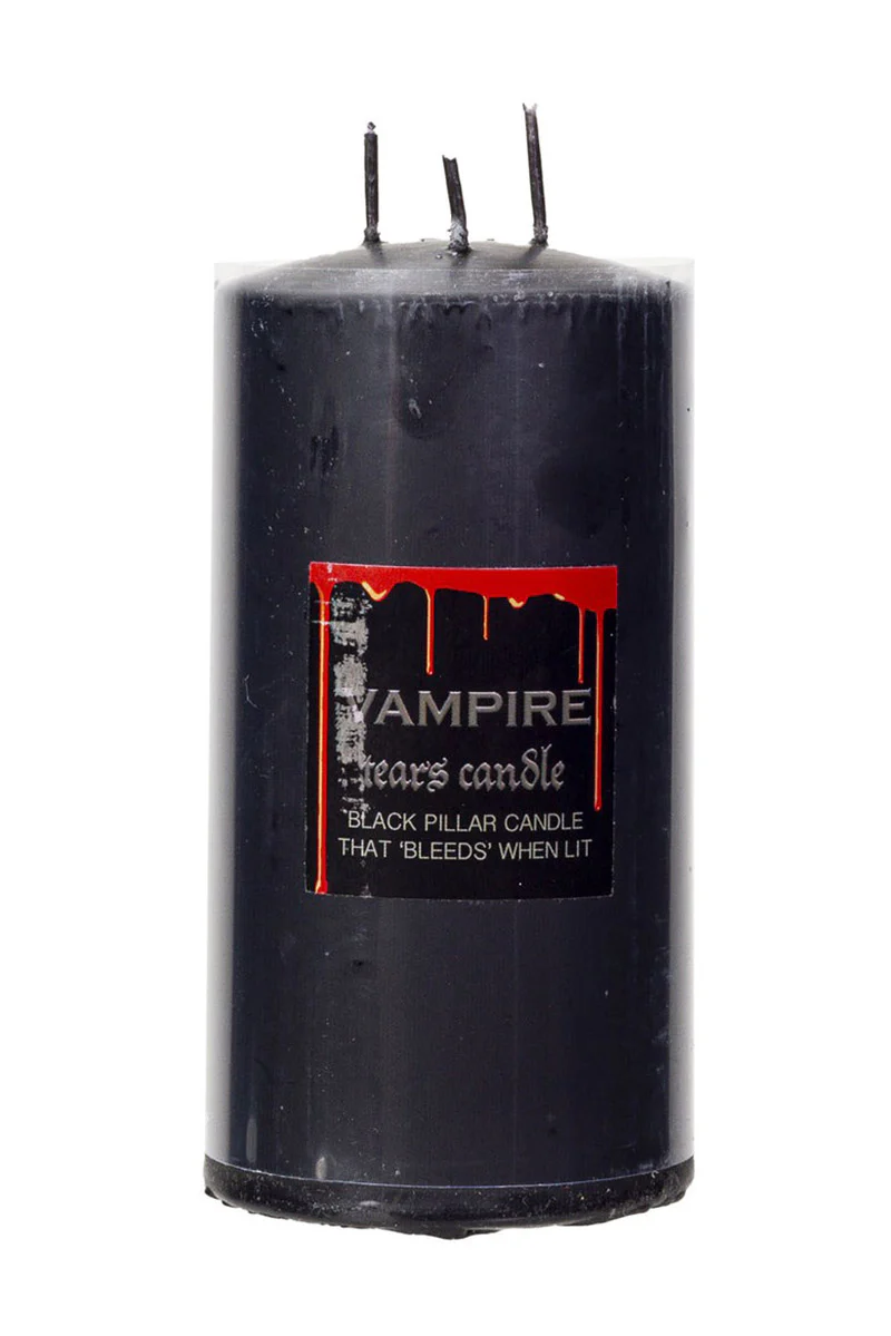 Vampire Tears Pillar Candle 6" Tall - Image 2