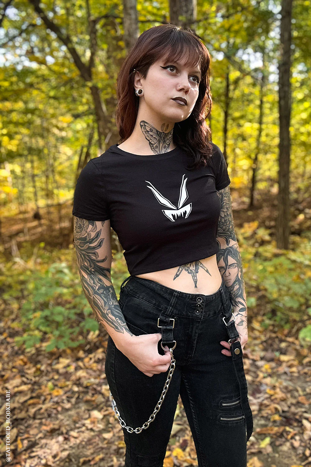 VampireFreaks Crop Top - Image 2