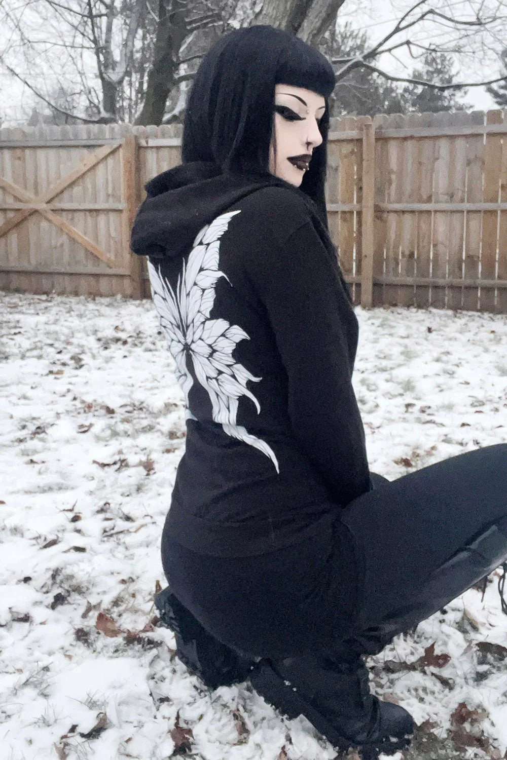 Dark Fairy Hoodie - Image 3