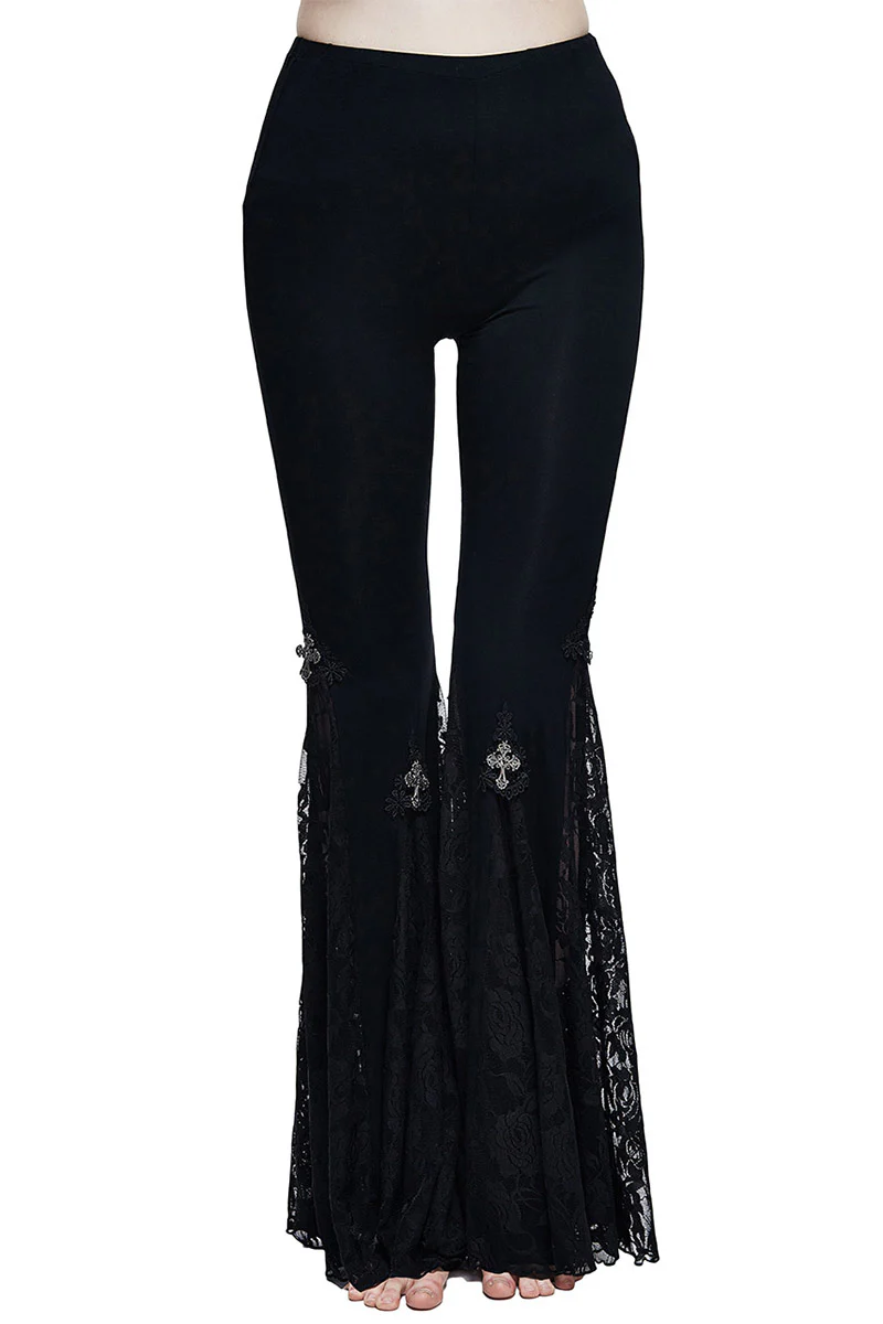 Vampiren Gothic Bell Bottoms - Image 2