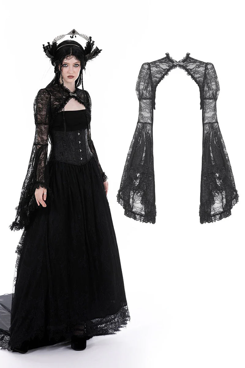 Vampiren Gothic Lace Shrug - Image 3