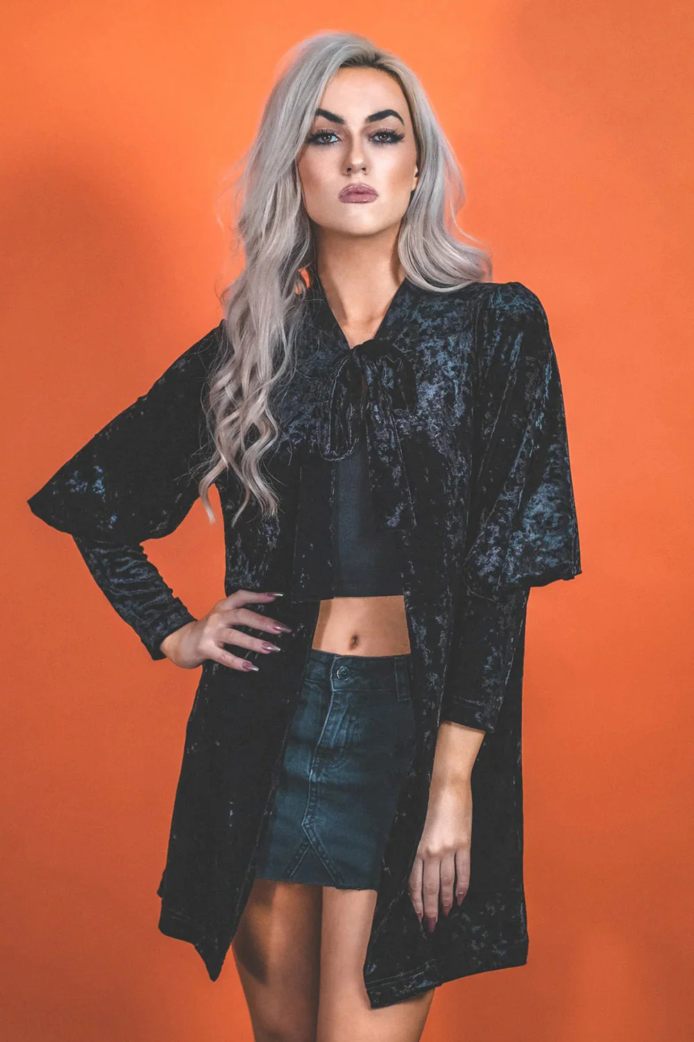 Vampyre Voodoo Cardigan [BLACK] - Image 2
