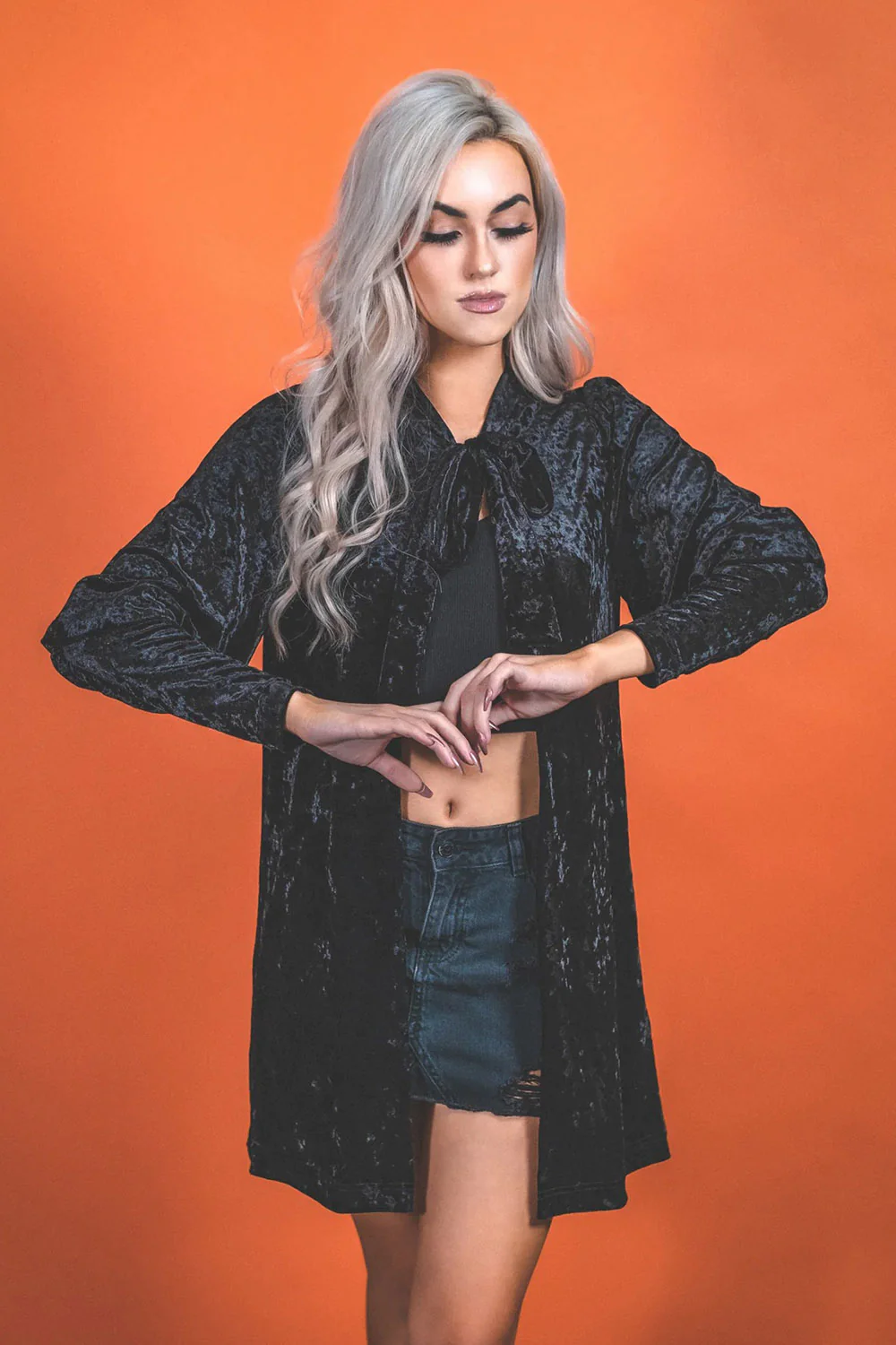 Vampyre Voodoo Cardigan [BLACK] - Image 4