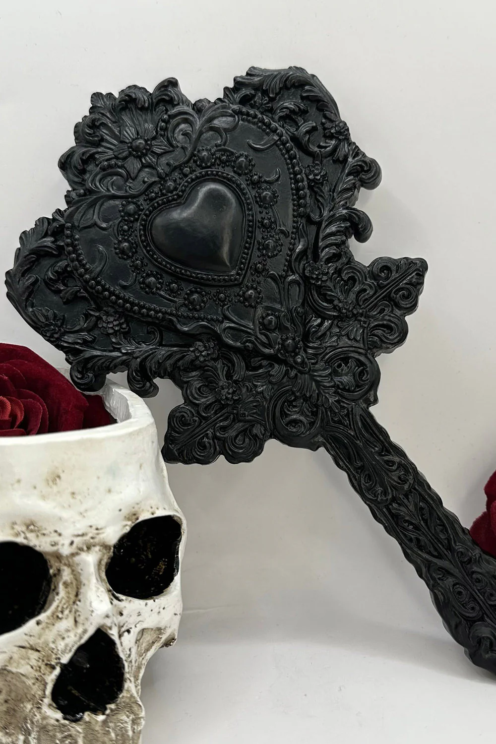 Vanity Valentine Gothic Hand Mirror - Image 7