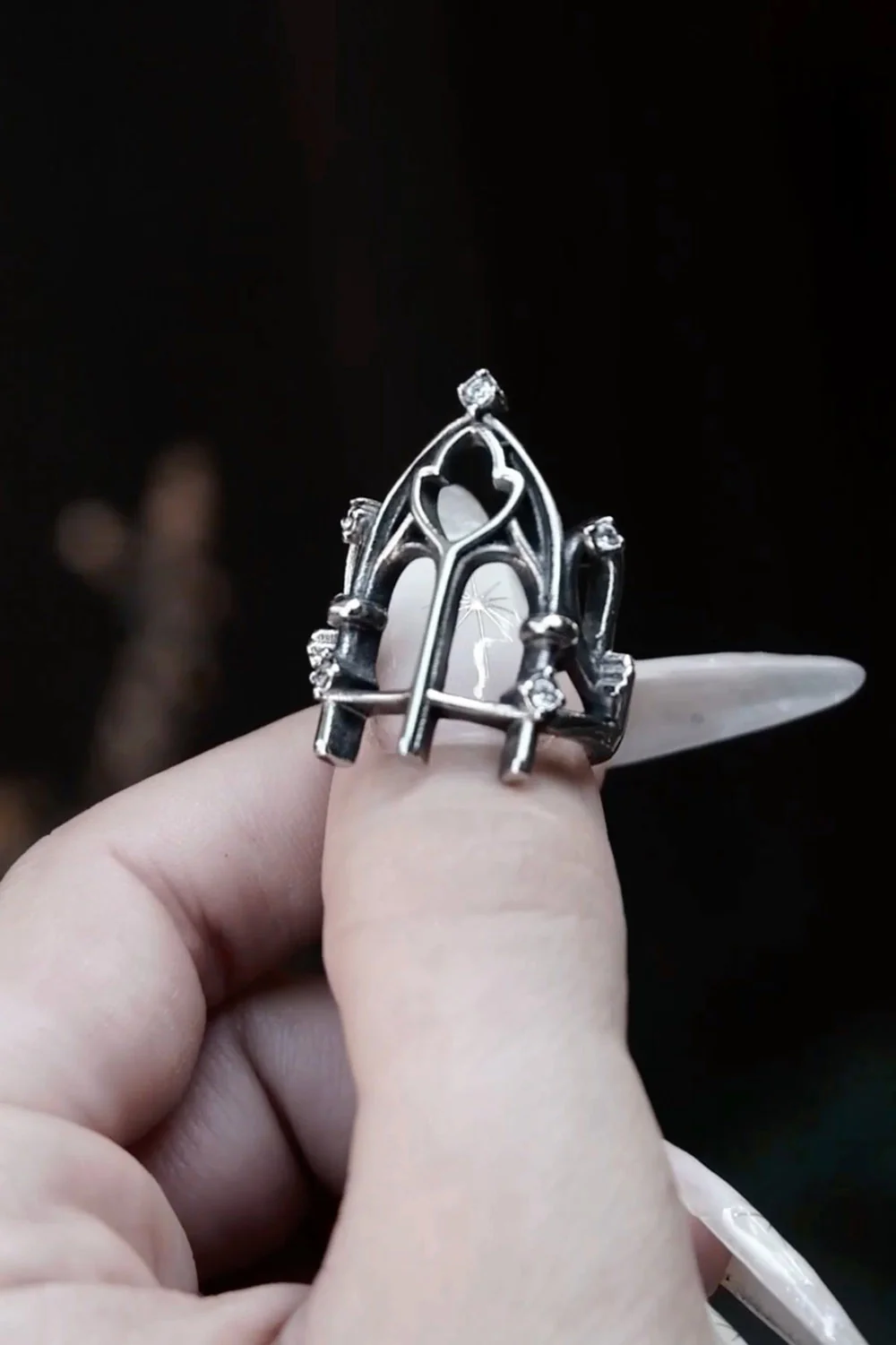 Vaulted Veil Ring - Image 2
