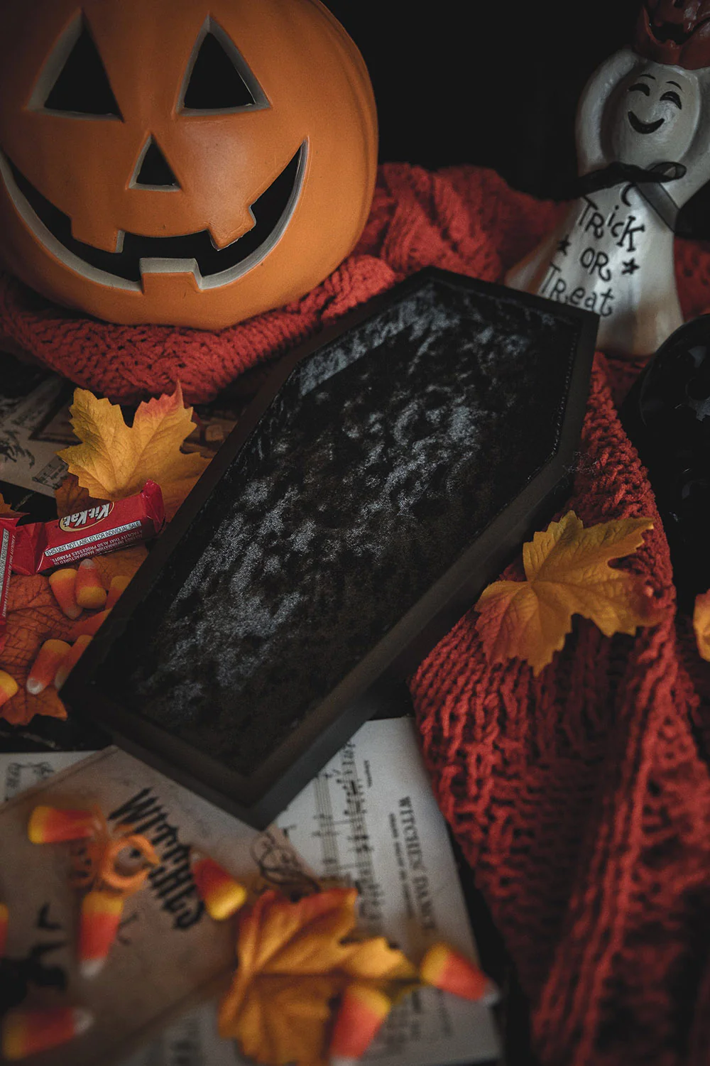Velvet Coffin Trinket Box [BLACK] - Image 2