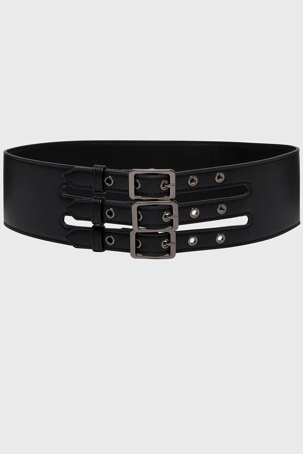 Venomous Rose Double Buckle Belt