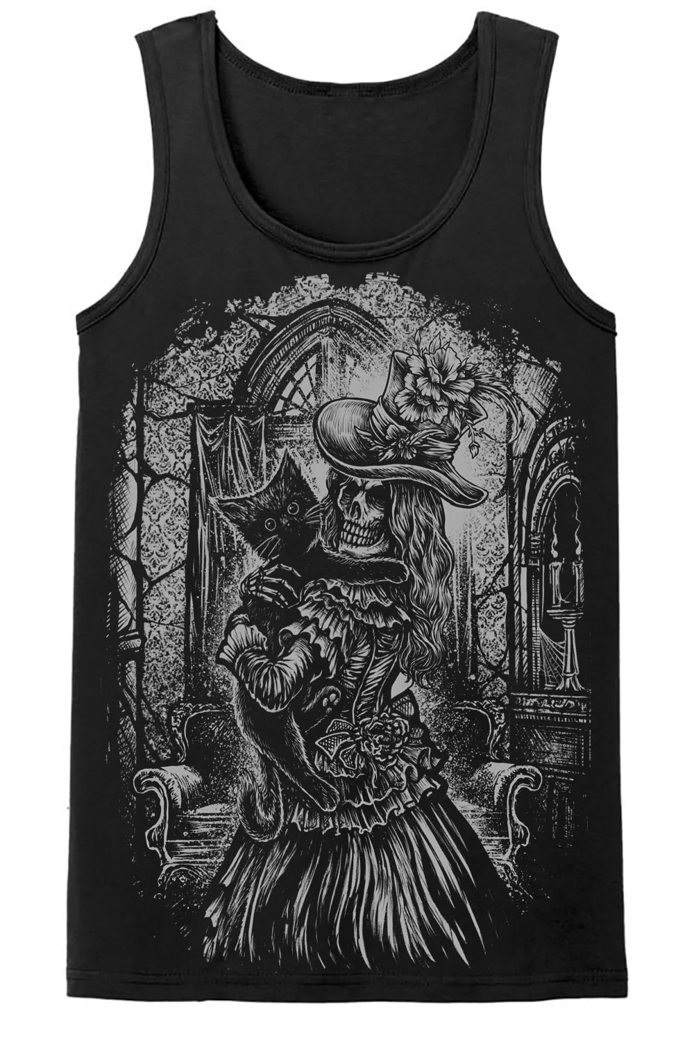 Victorian Cat Lady T-shirt - Image 5