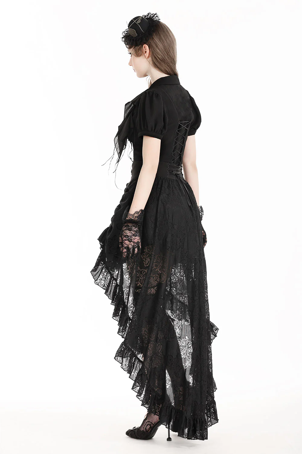 Victorian Gloom Harness Bustle Skirt - Image 6