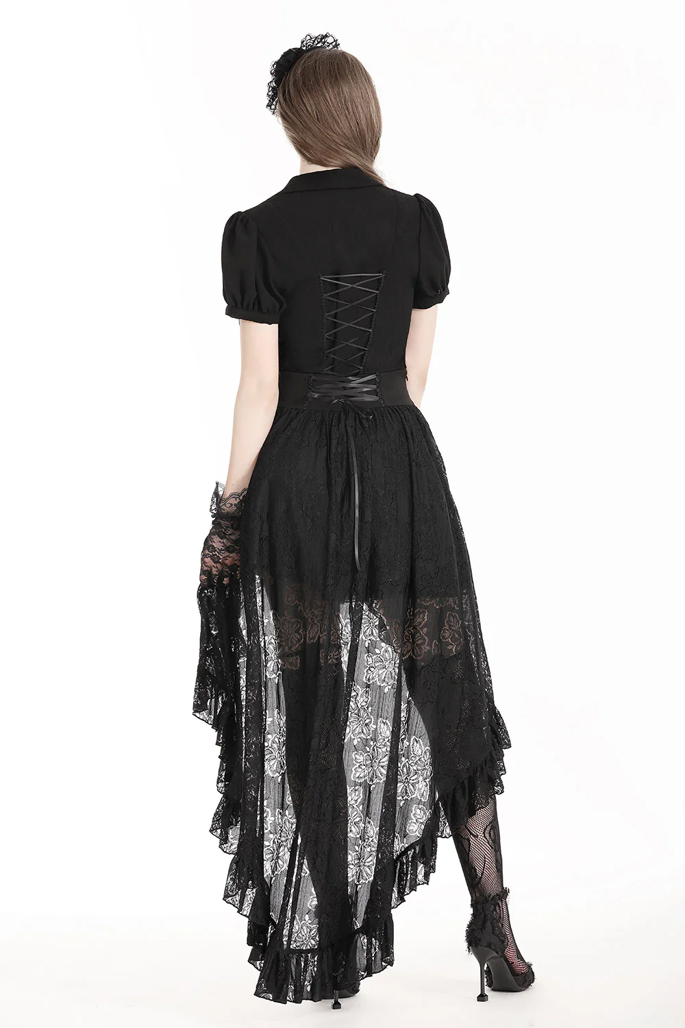 Victorian Gloom Harness Bustle Skirt - Image 7