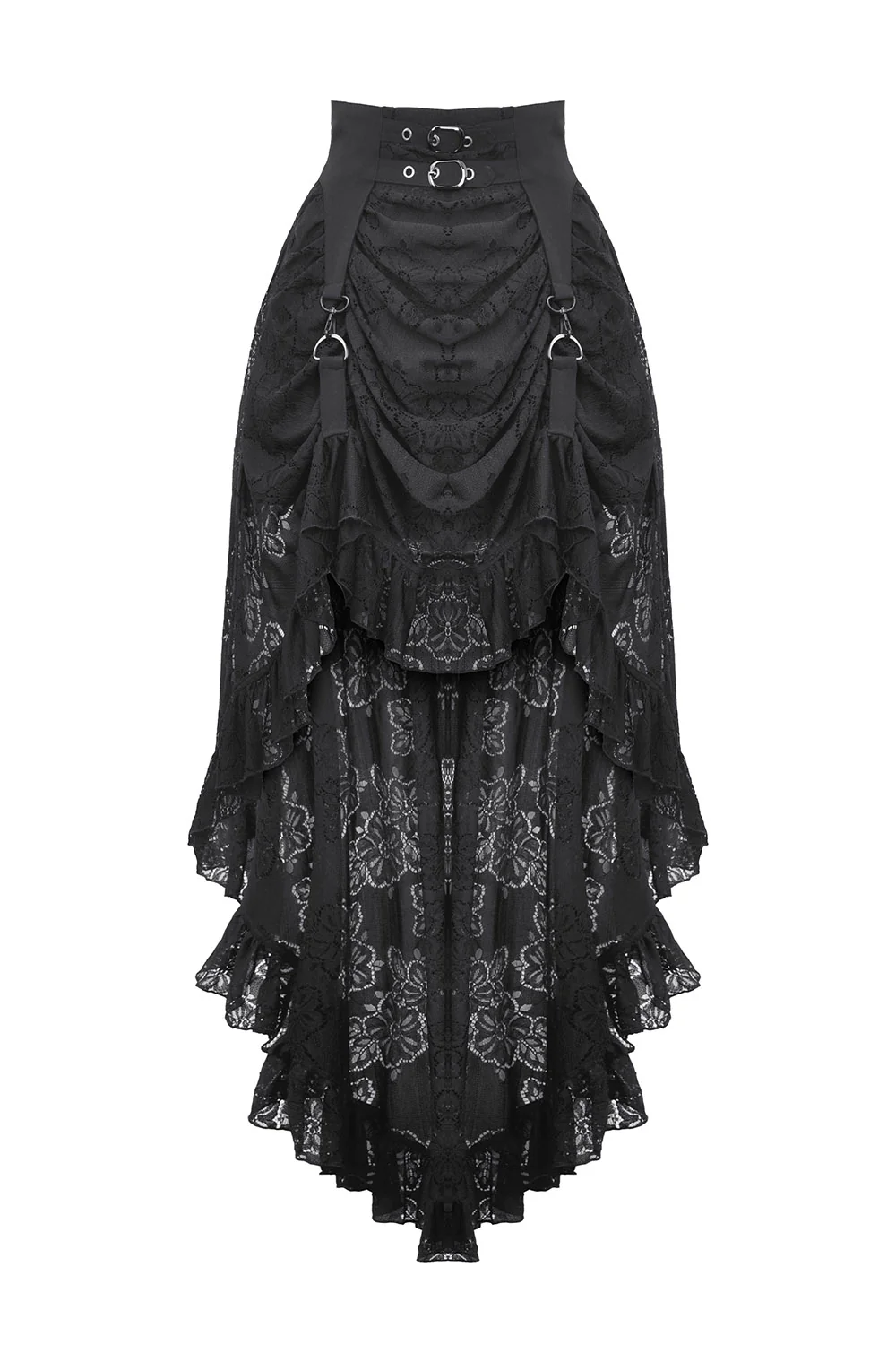 Victorian Gloom Harness Bustle Skirt - Image 8