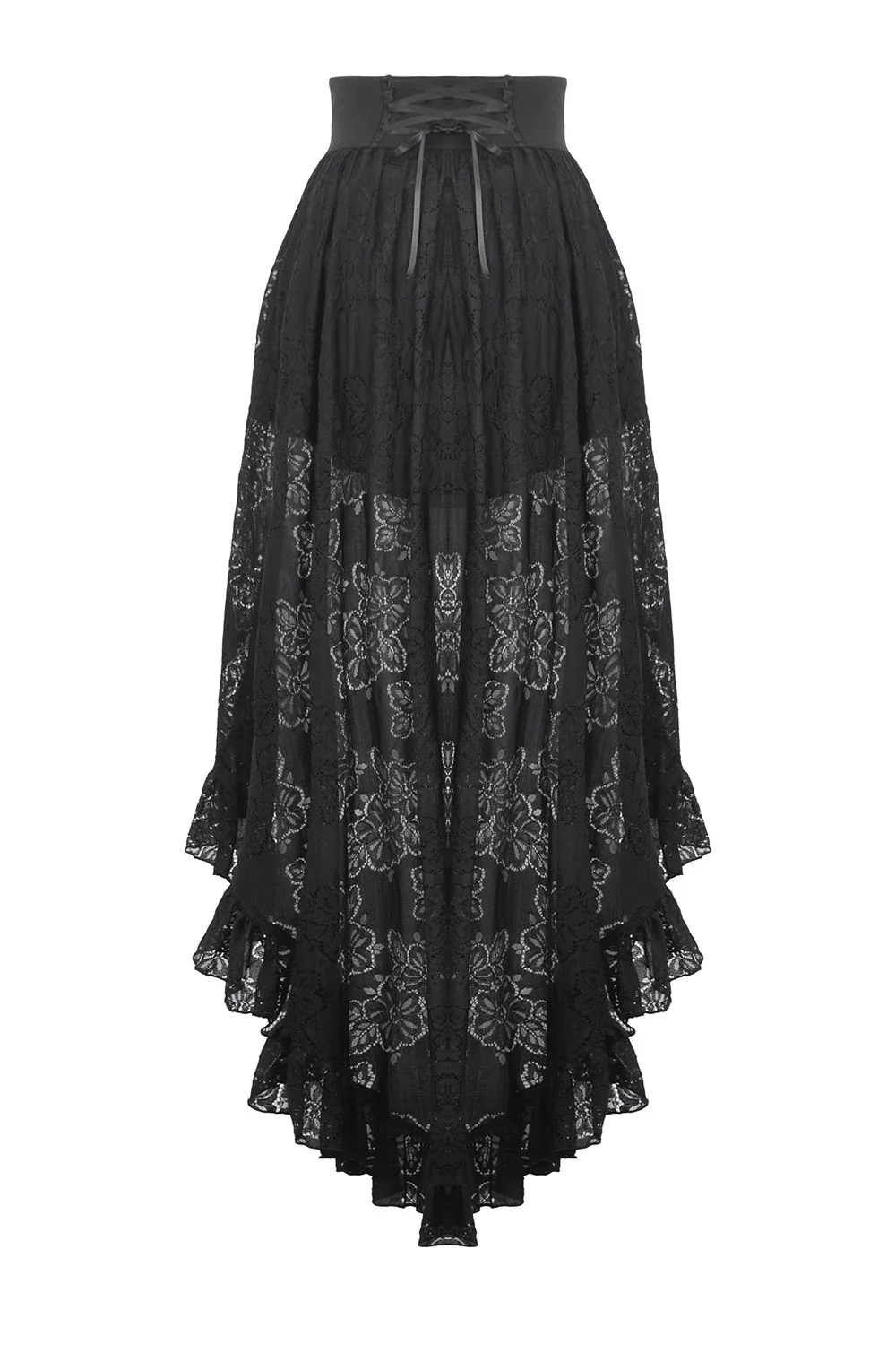 Victorian Gloom Harness Bustle Skirt - Image 9