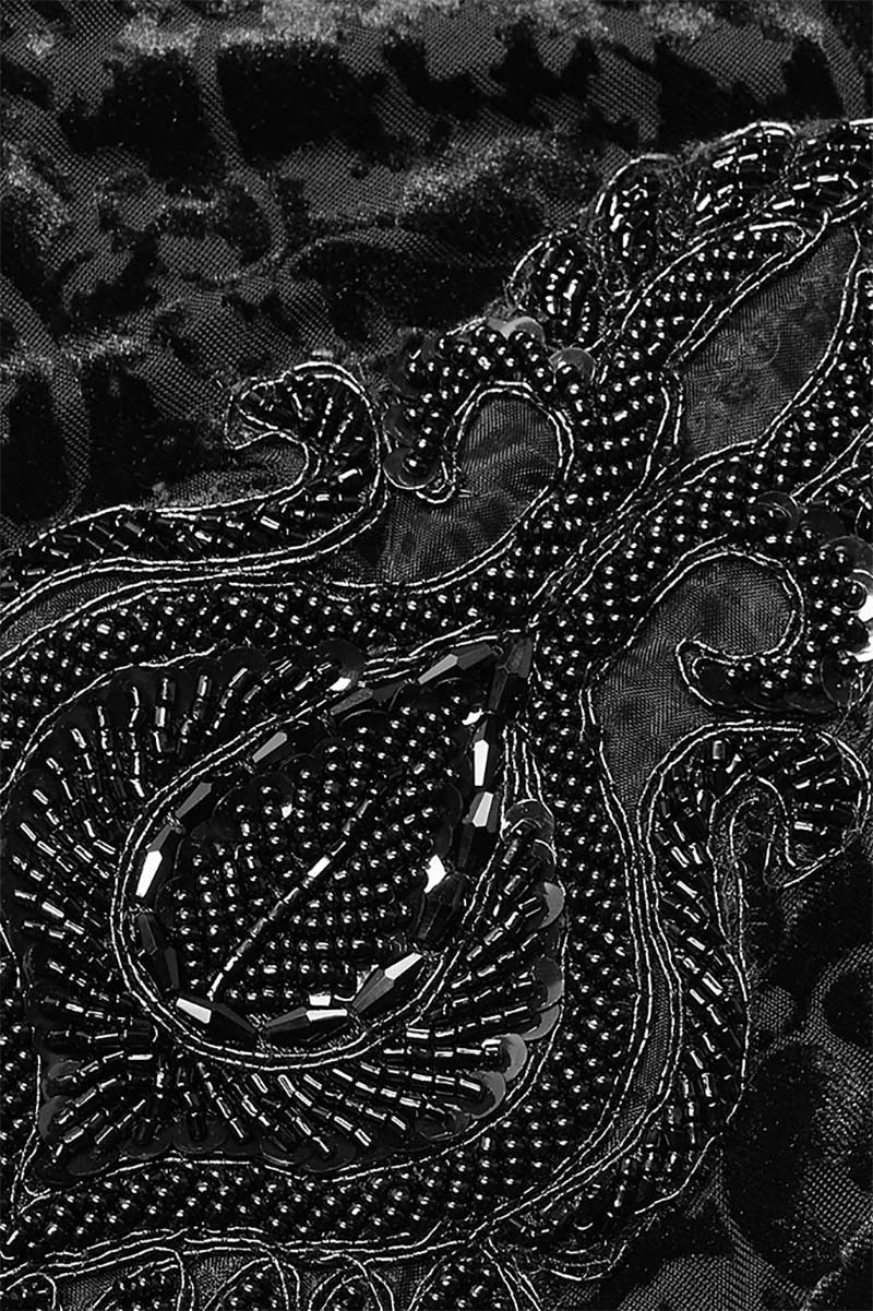 Victorian Massacre Velvet Leggings - Image 7
