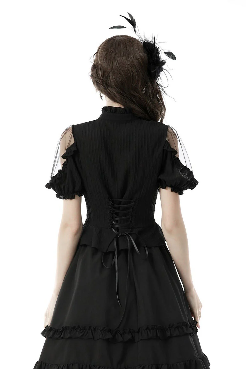Victorian Strange Peplum Top - Image 3