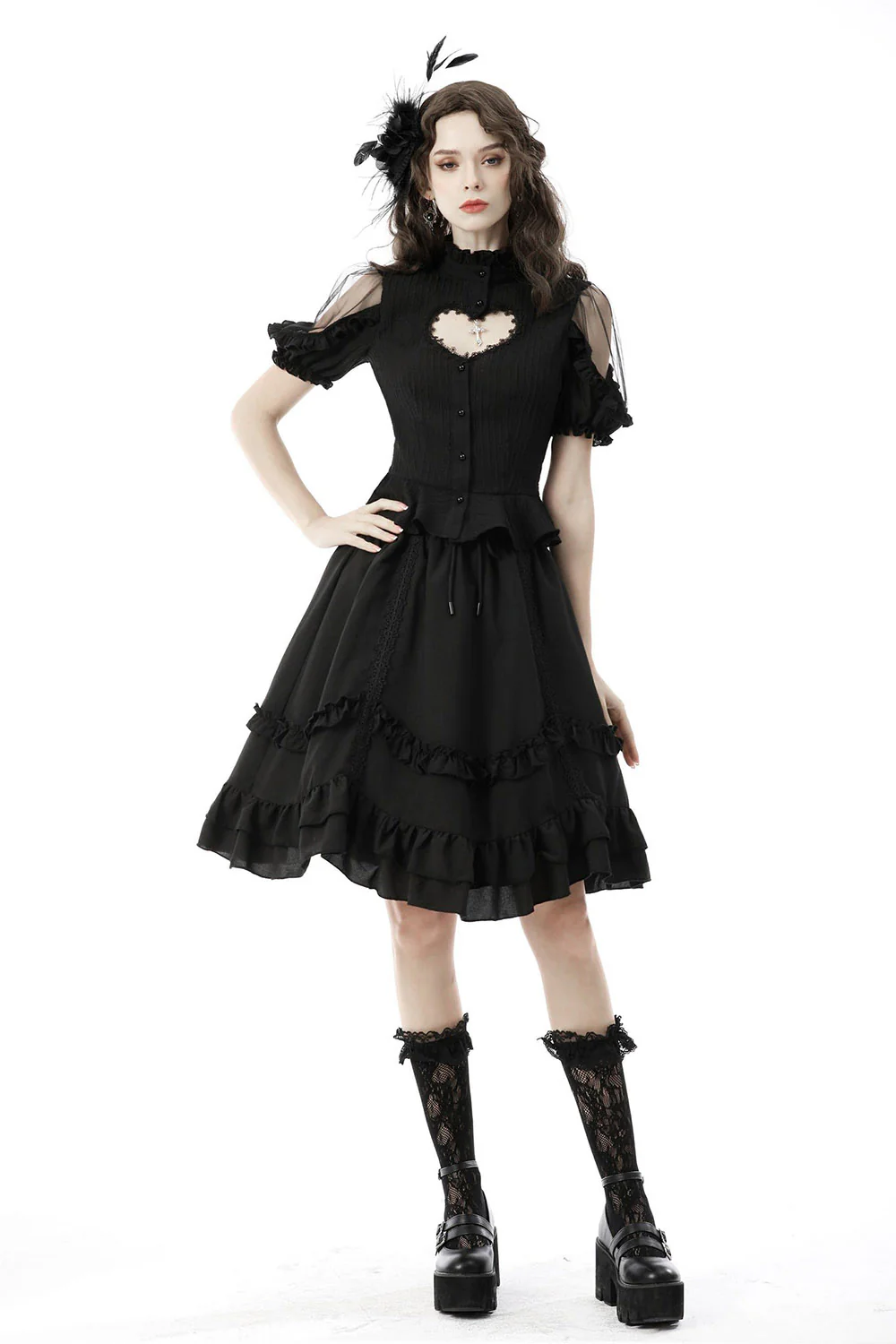 Victorian Strange Peplum Top - Image 4