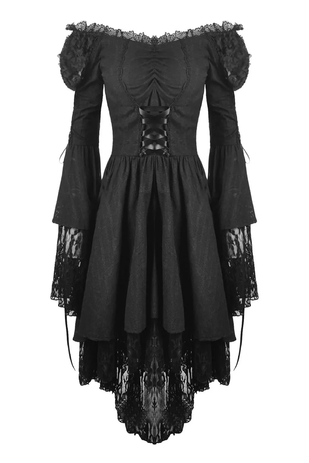 Victorian Vampress Dress - Image 6