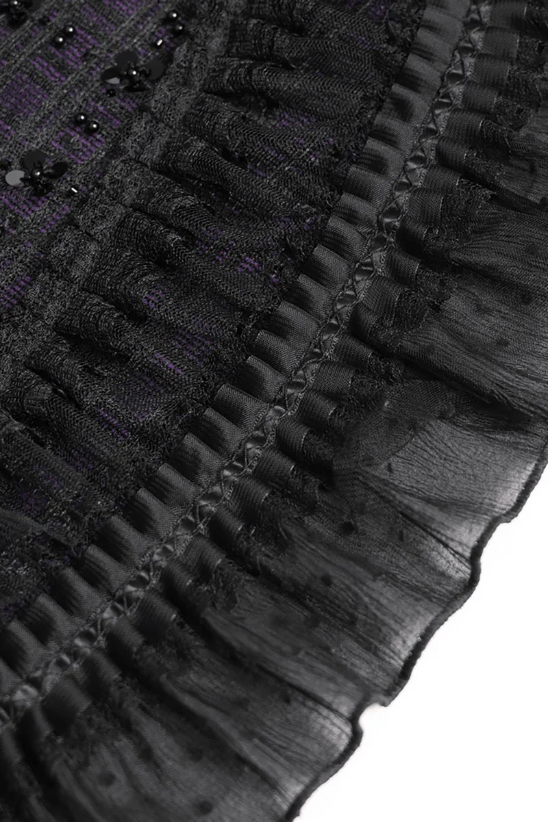 Violet Starlight Mini Skirt - Image 11