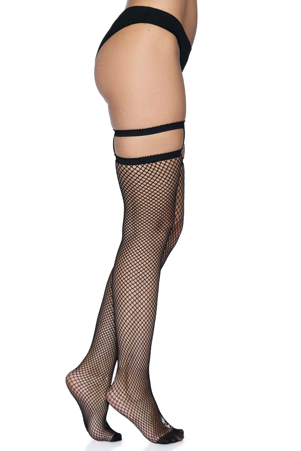 Vivianne Garter Top Thigh Highs - Image 5