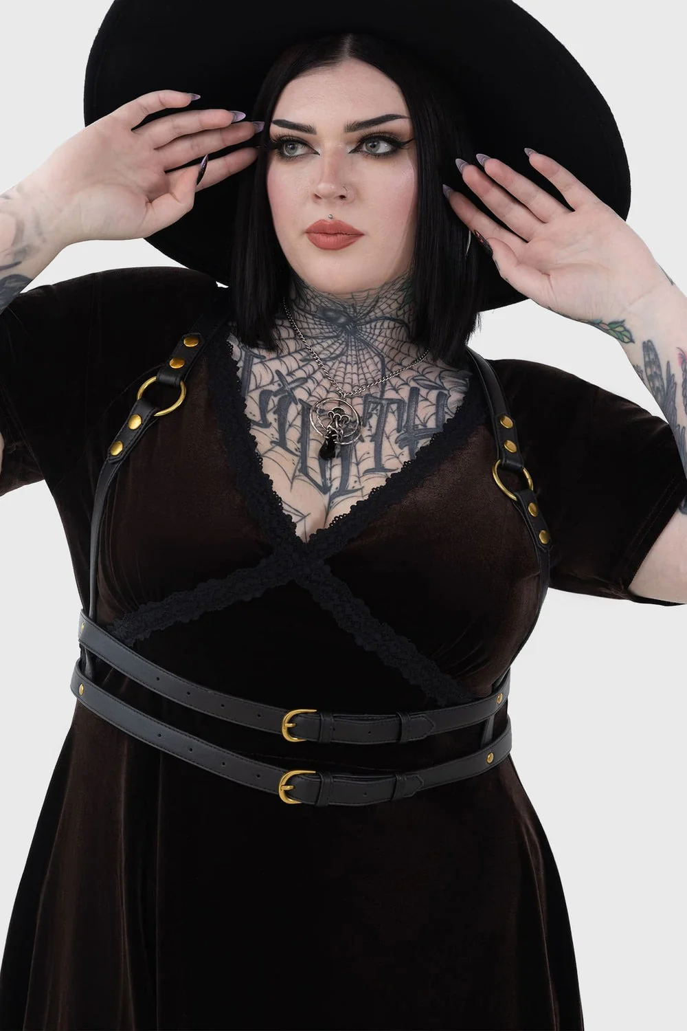 Wanda Harness [Black/Gold] - Image 6