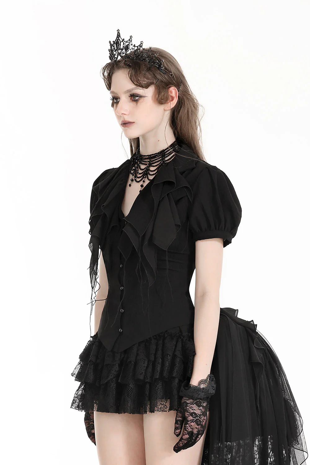 Ward Witch Buttoned Blouse - Image 2