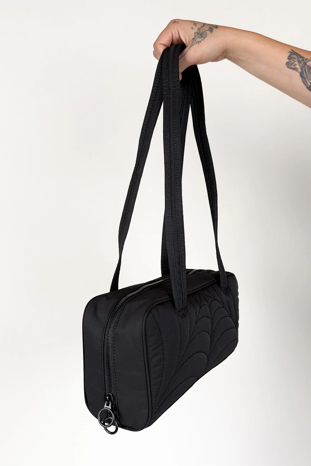 Webline Recycled Nylon Baguette Bag - Image 3